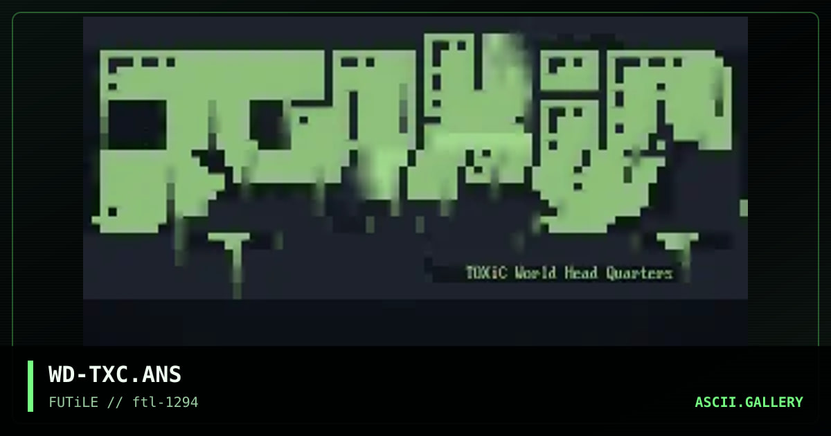 WD-TXC.ANS, by whodini, 1994
