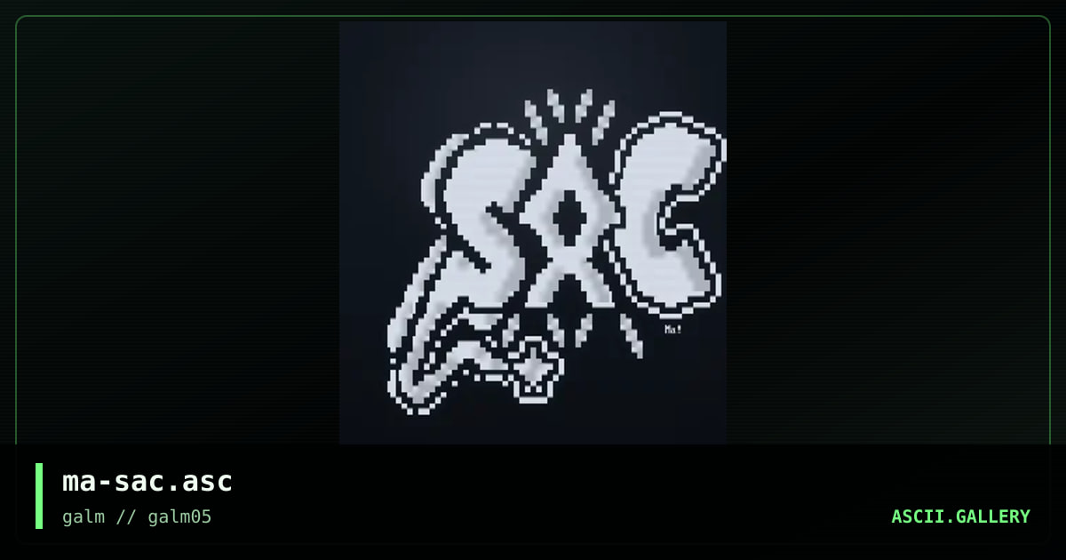 ma-sac.asc, by untagged, 2001