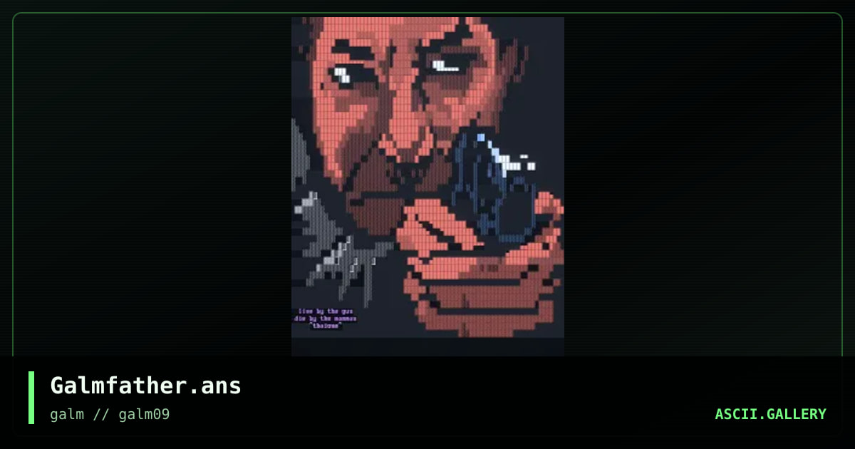 Galmfather.ans, by thaione, 2002