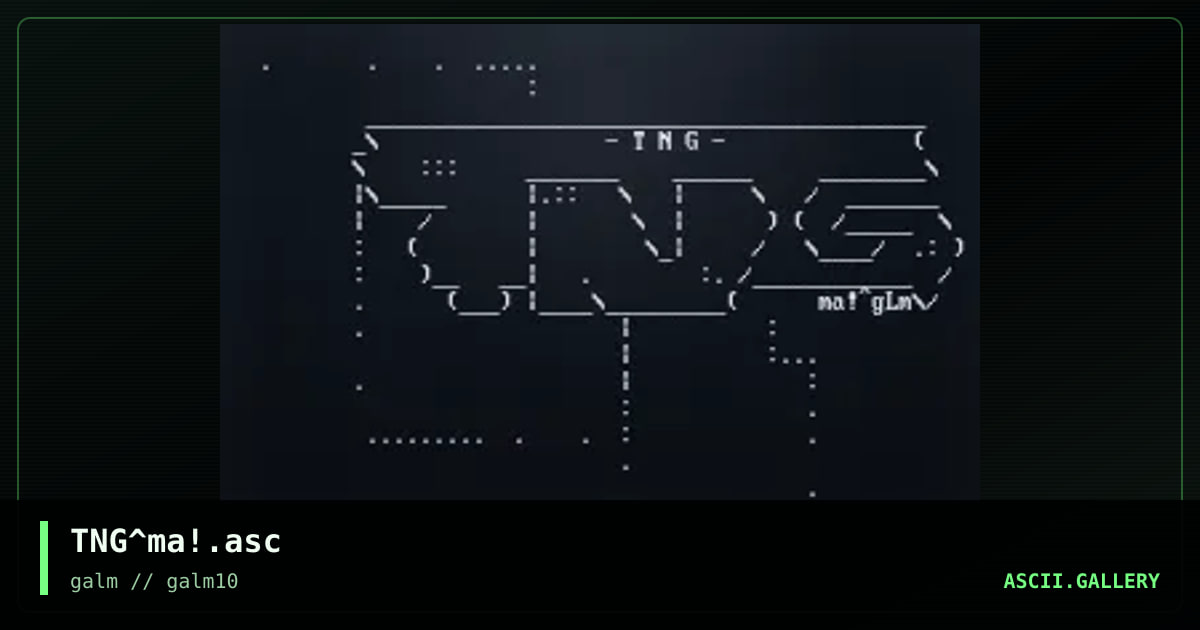 TNG^ma!.asc, by maffiosos, 2002