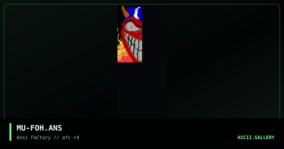MU-FOH.ANS, by mule, 1993