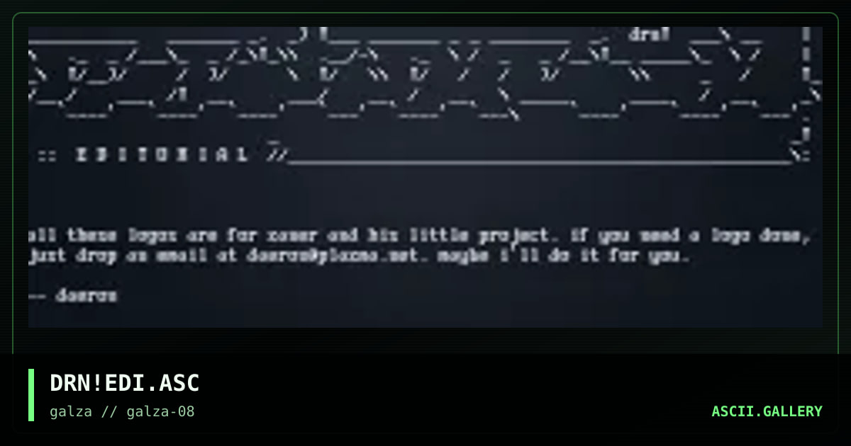 DRN!EDI.ASC, by daeron, 2000