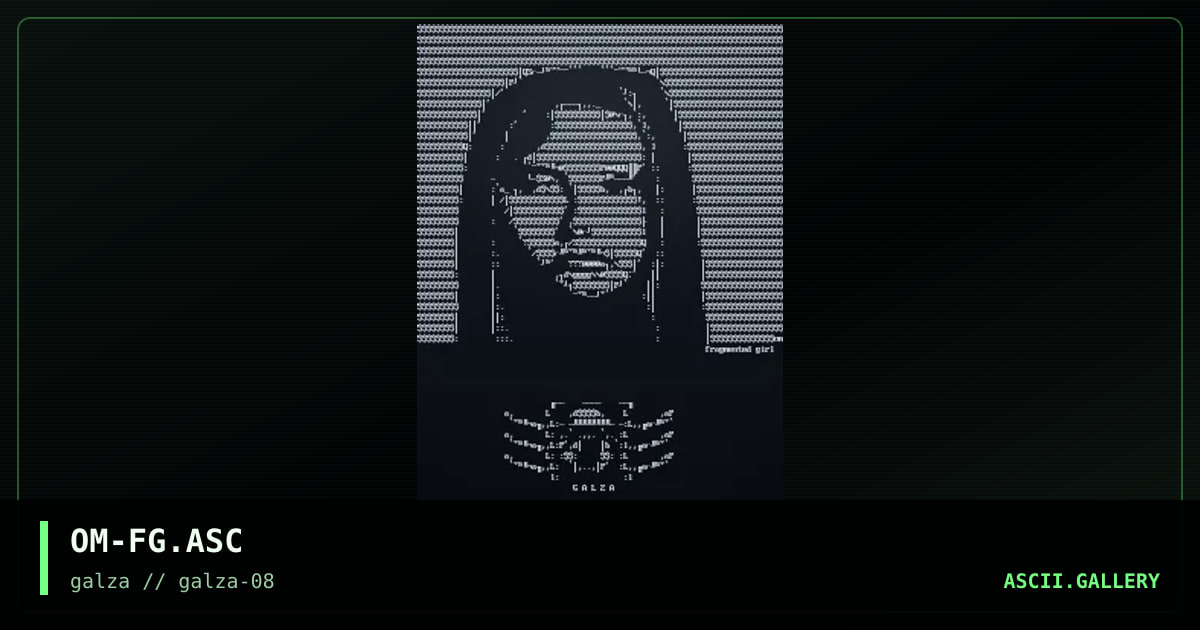 Fragmented Girl, by otium man, 2000