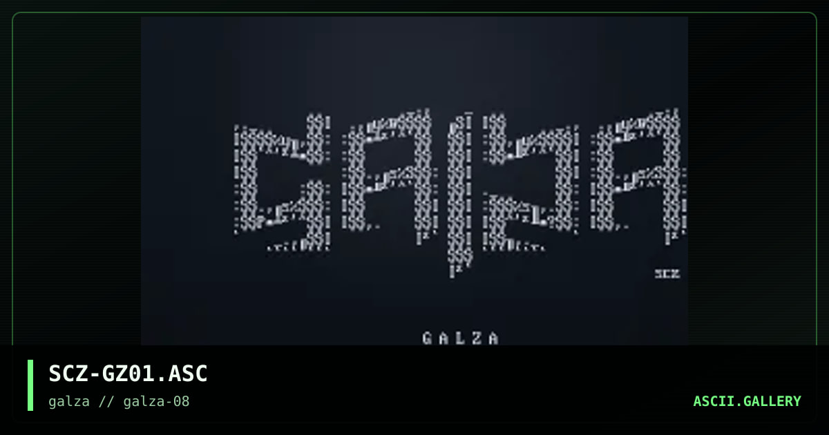 SCZ-GZ01.ASC, by scsi, 2000