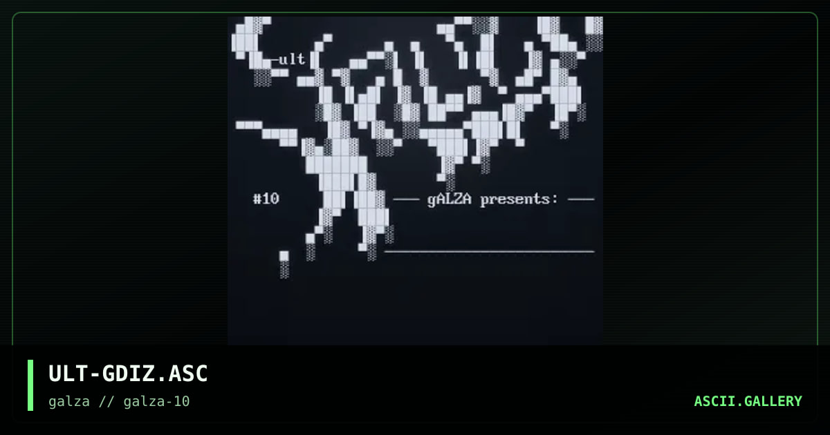 ULT-GDIZ.ASC, by ultimate, 2001