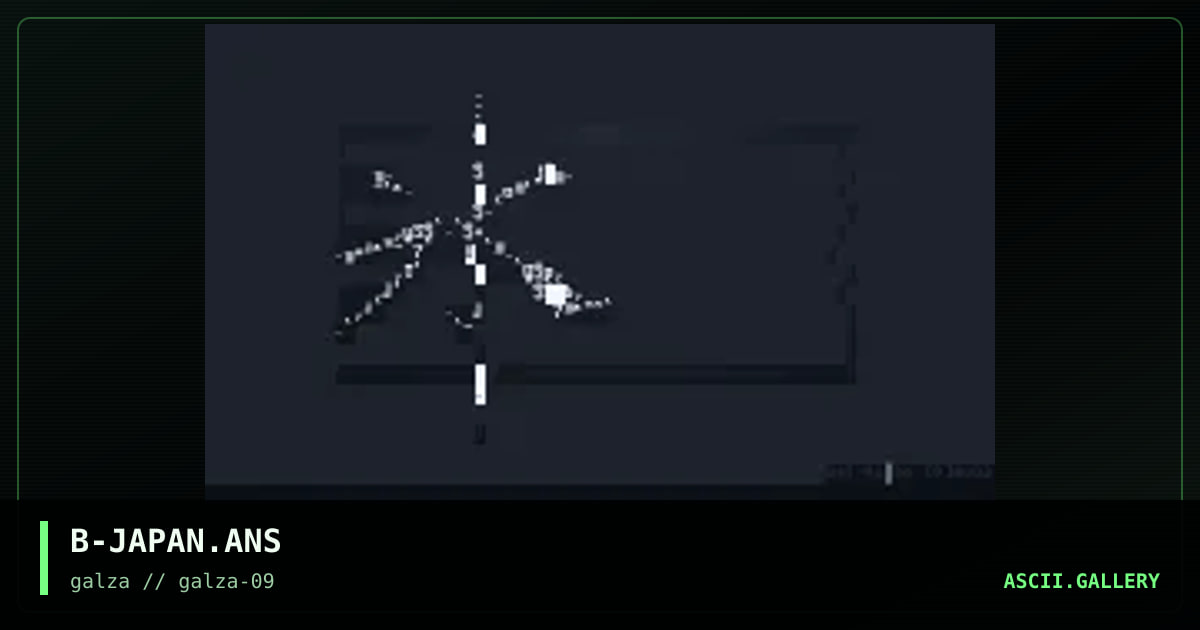 B-JAPAN.ANS, by bug, 2001