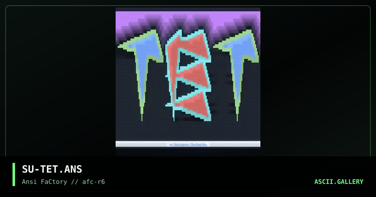 SU-TET.ANS, by suhu, 1993