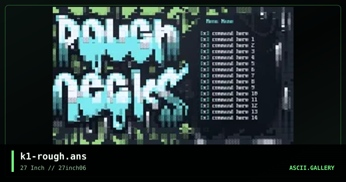 Roughnecks BBS, by knocturnal, 2004