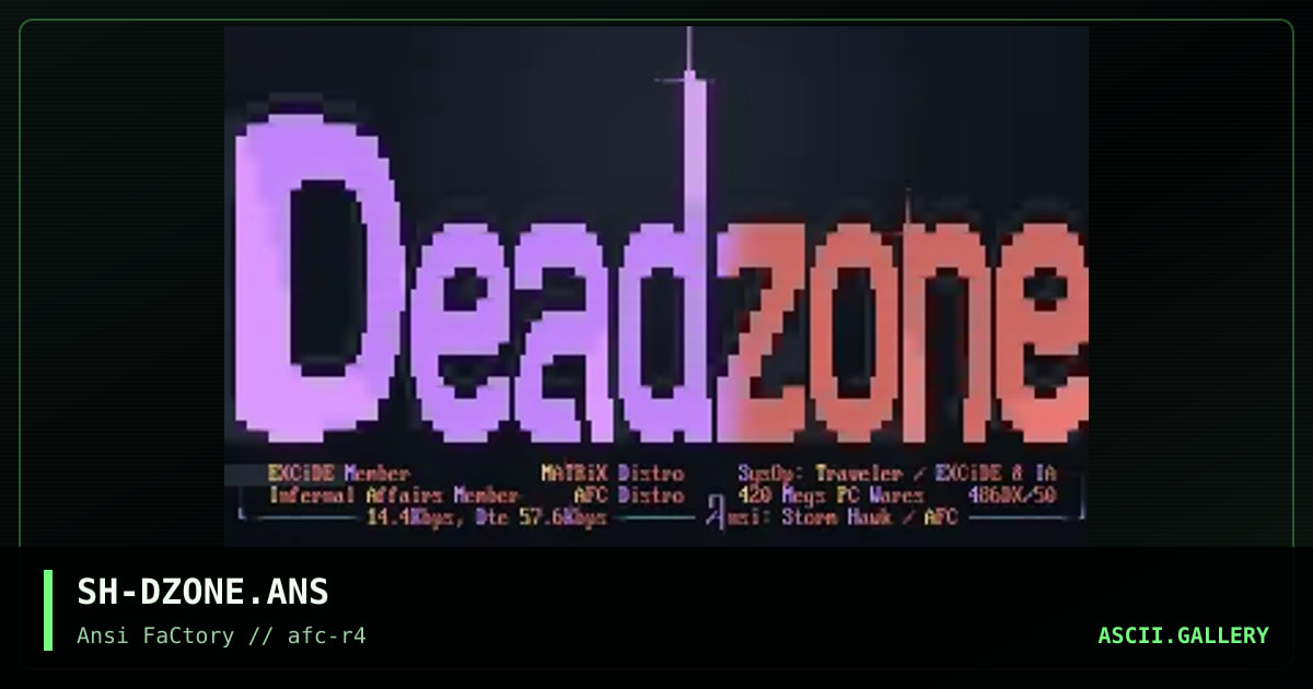 SH-DZONE.ANS, by storm hawk, 1993