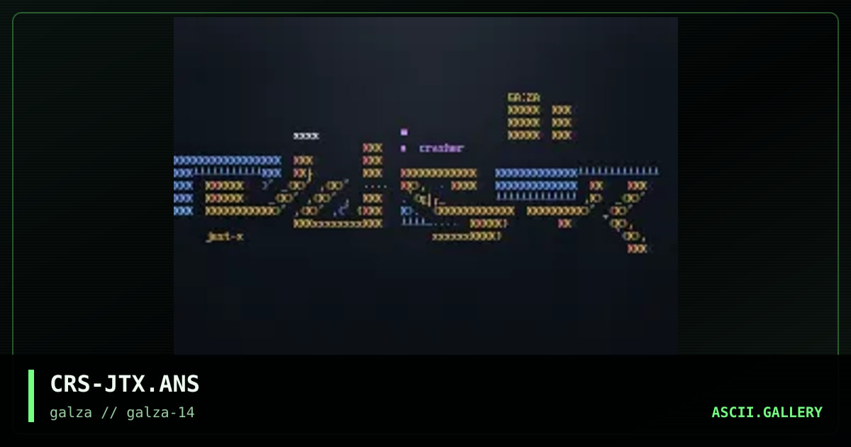 just-x logo, by crasher, 2002