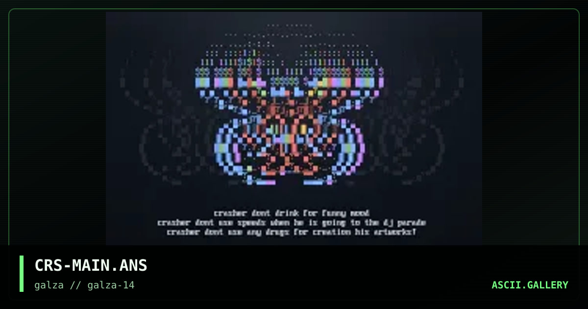 main rules, by crasher, 2002
