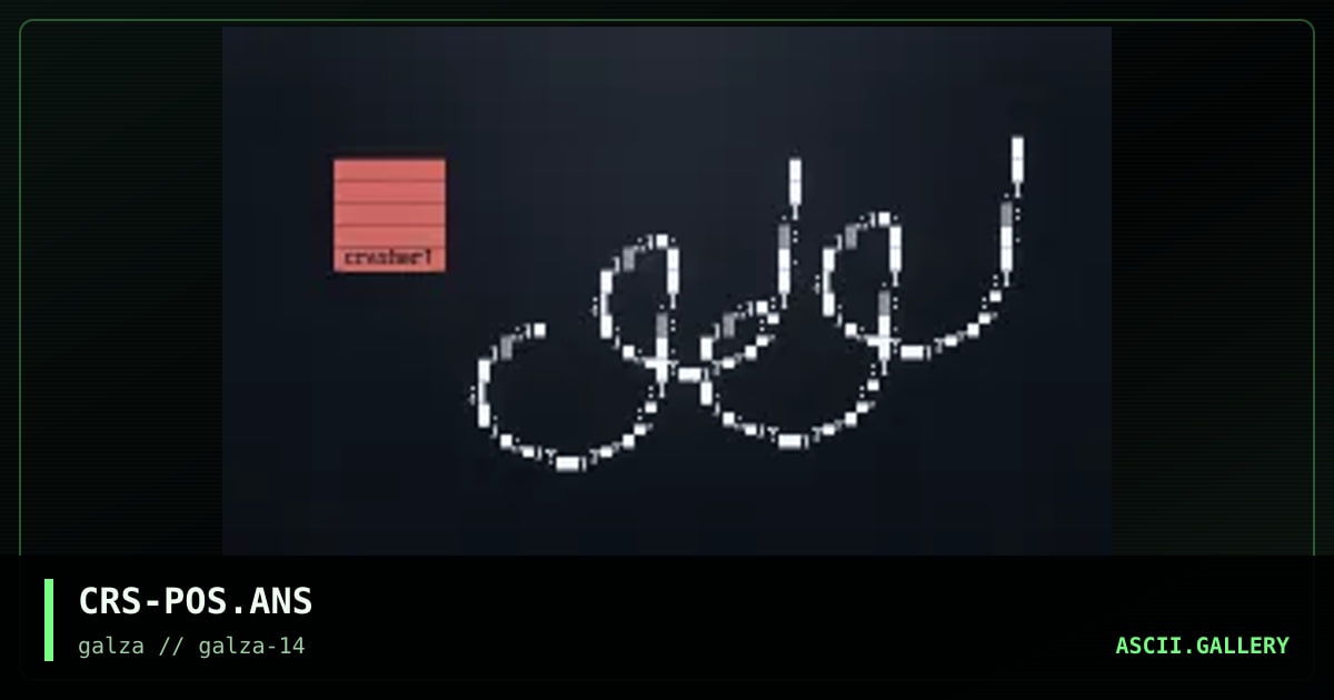 position, by crasher, 2002
