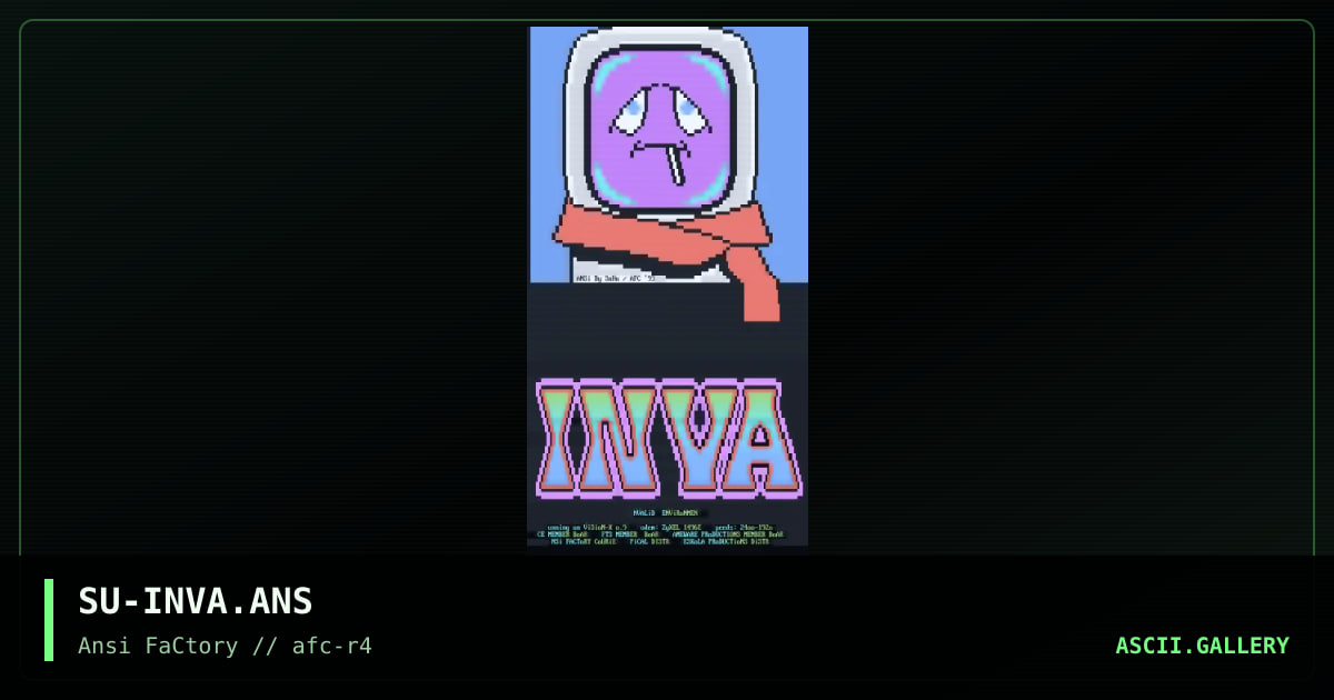 SU-INVA.ANS, by suhu, 1993