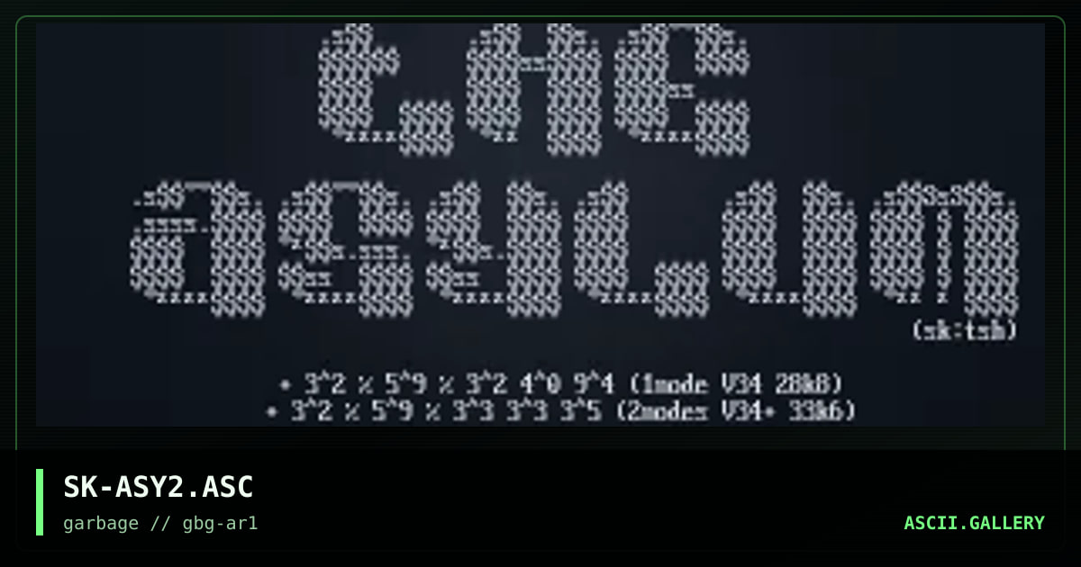 SK-ASY2.ASC, by sike, 1996