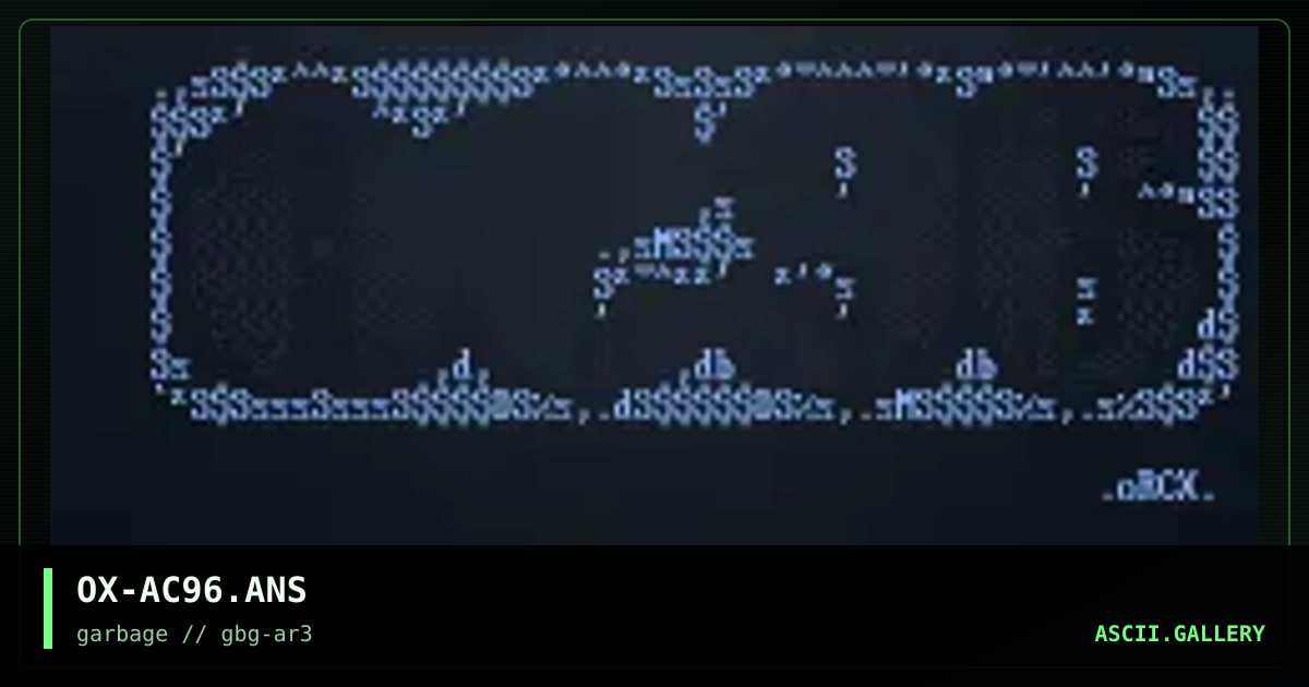 OX-AC96.ANS, by orcx, 1997