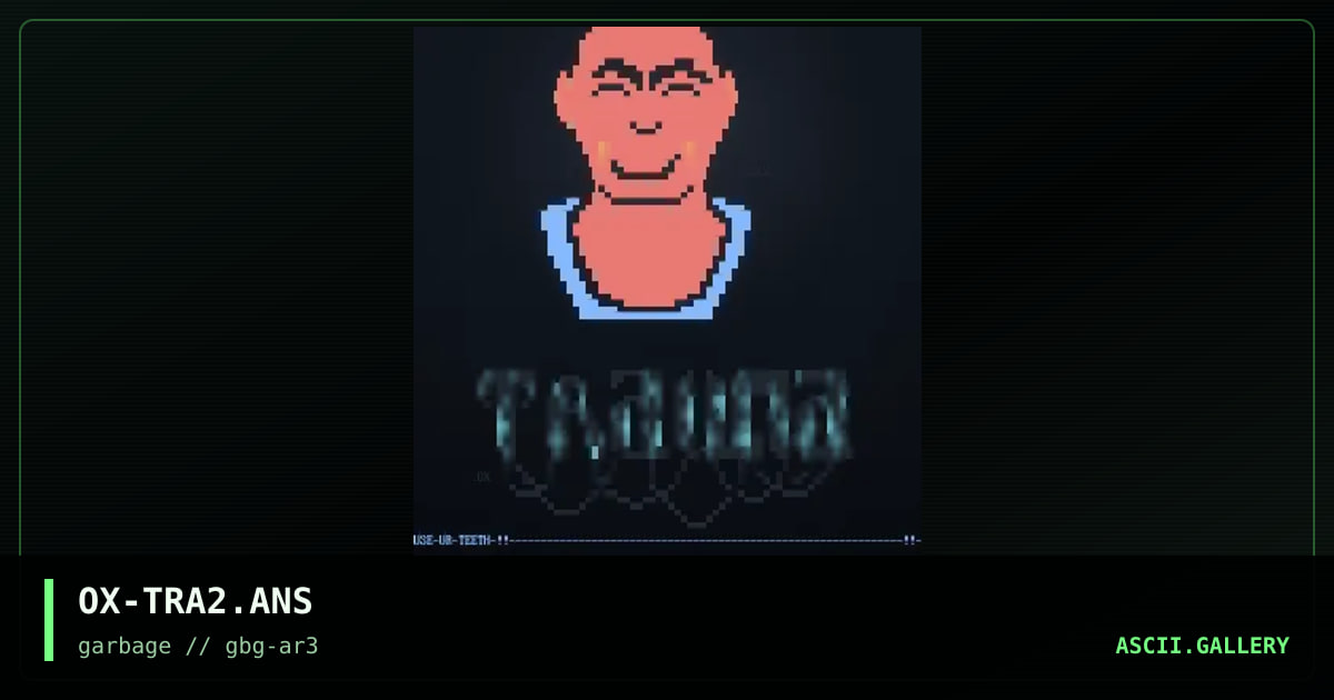 OX-TRA2.ANS, by orcx, 1997
