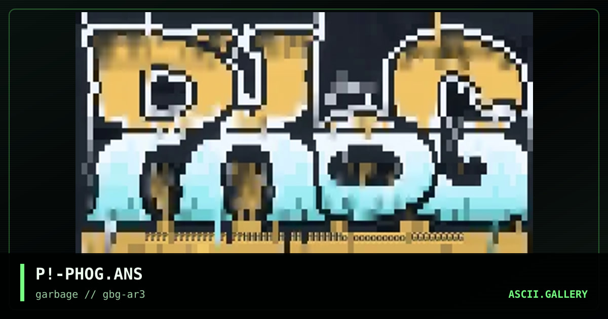 P!-PHOG.ANS, by untagged, 1997