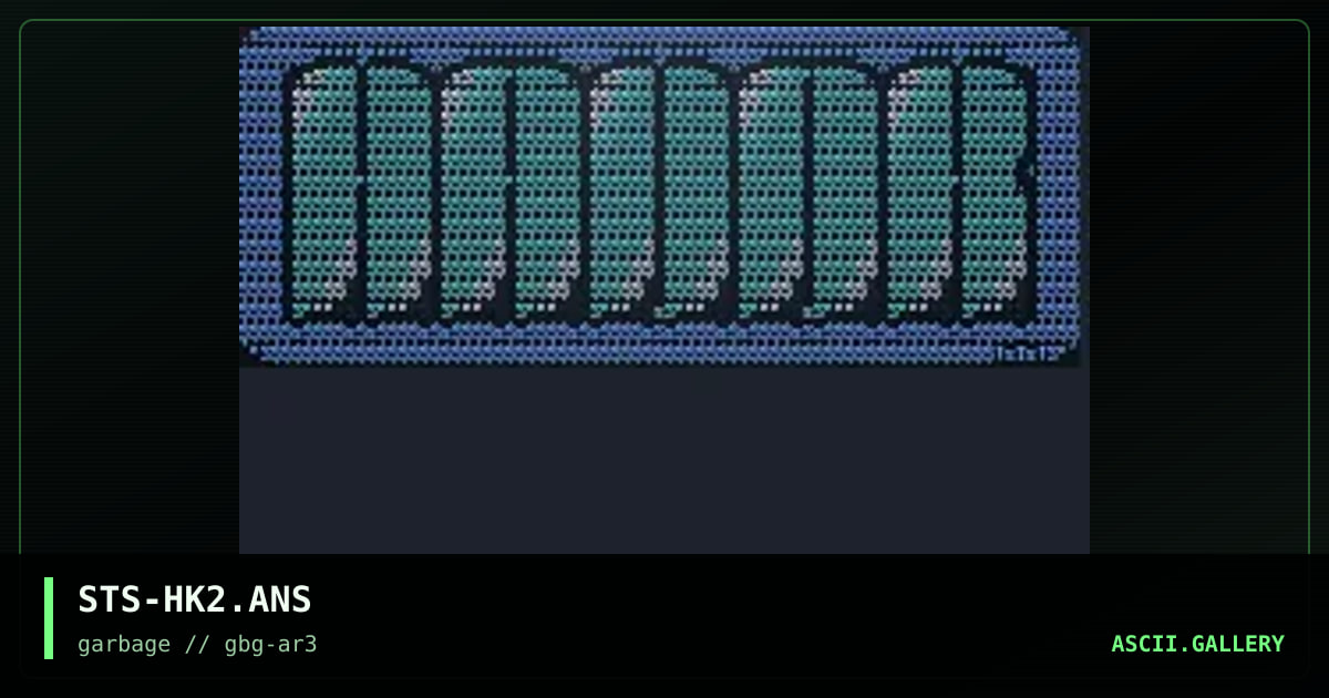 HaVoK Ansi LoGo #2, by simon the sorcerer, 1997