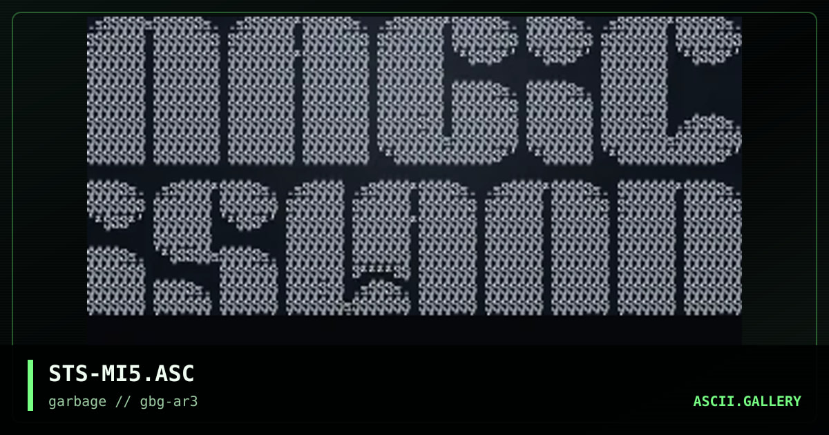 MaGiC iSlAnD Ascii LoGo #5, by simon the sorcerer, 1997