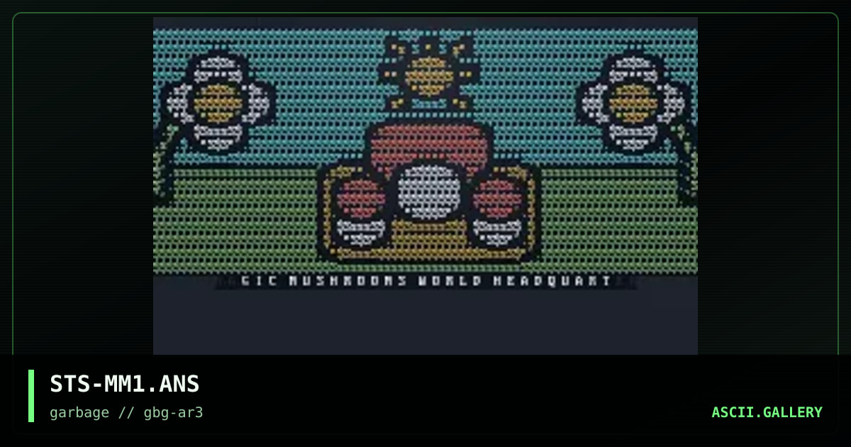 MaGiC mUsHrOoMs Ansi, by simon the sorcerer, 1997