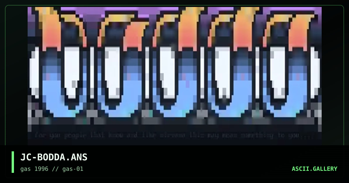 JC-BODDA.ANS, by juice gas, 1996