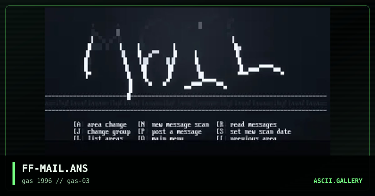 mail menu, by flava flav, 1996