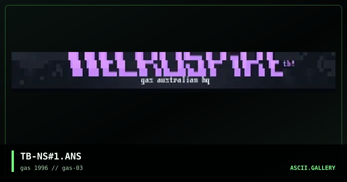 necrospire logo, by tribal, 1996