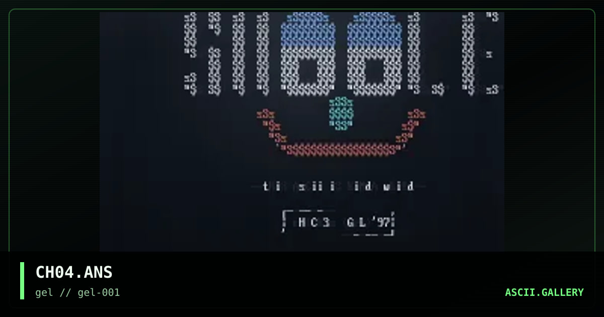 CH04.ANS, by chicken, 1997