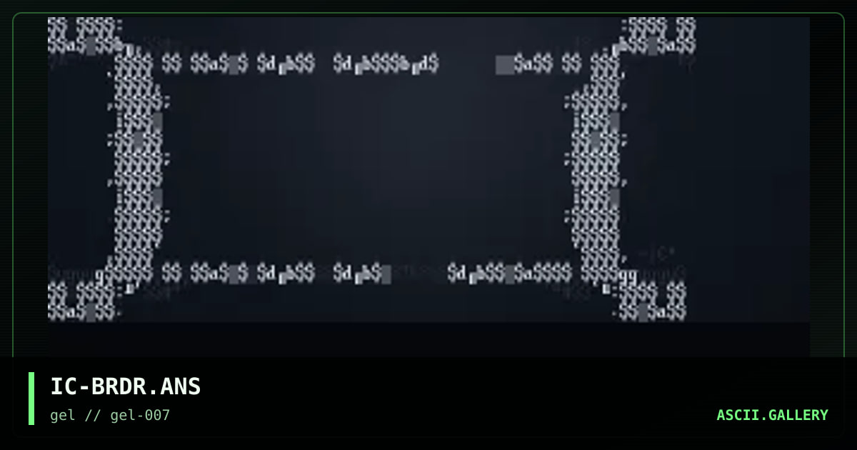 border for bolt, by incesticide, 1997
