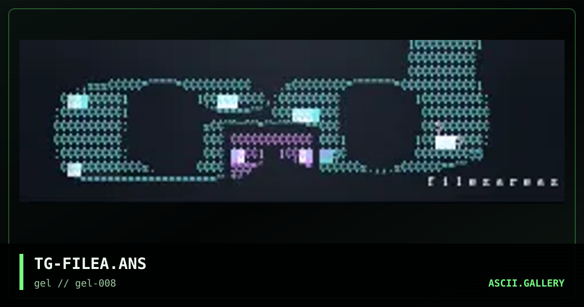 file area header, by the genocidal servant, 1997