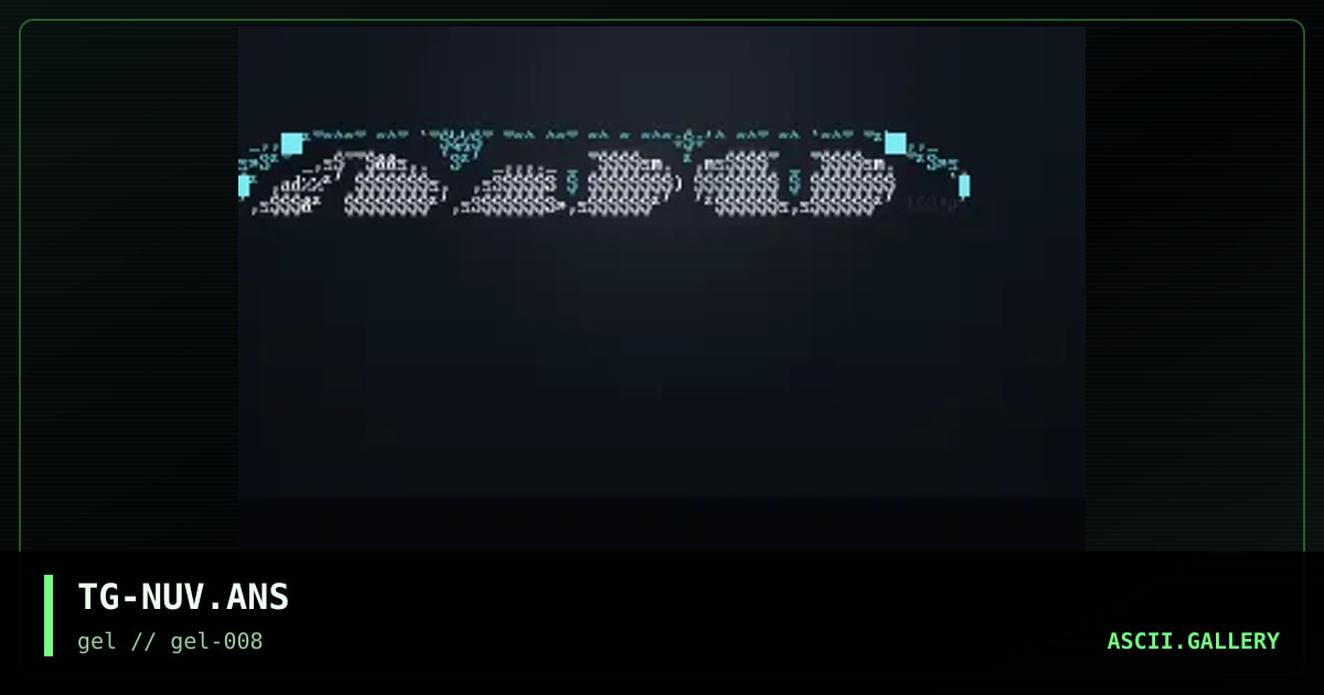 it says nUV, by the genocidal servant, 1997