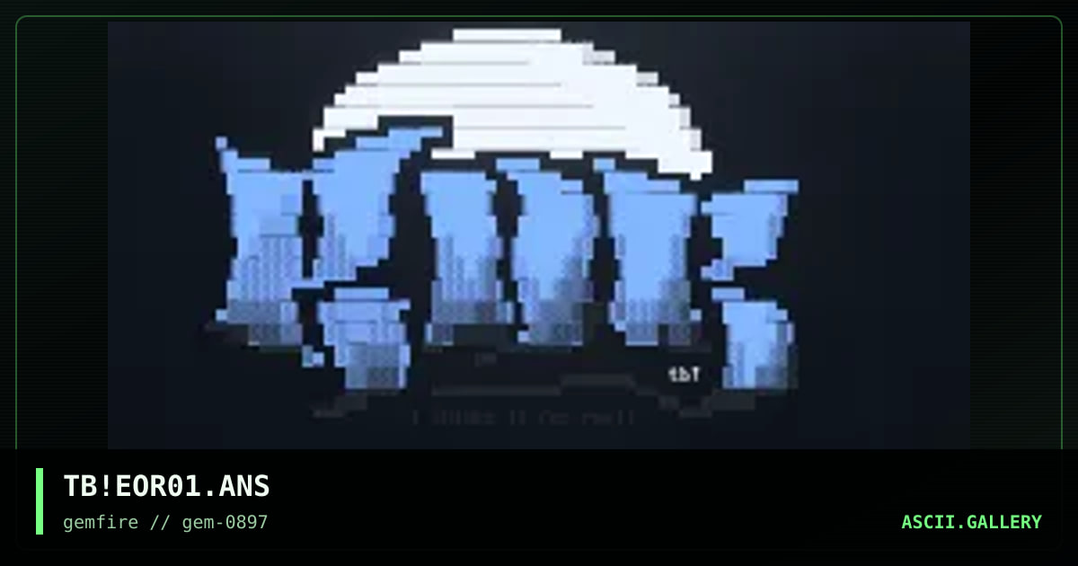 eor logo, by techbit, 1997
