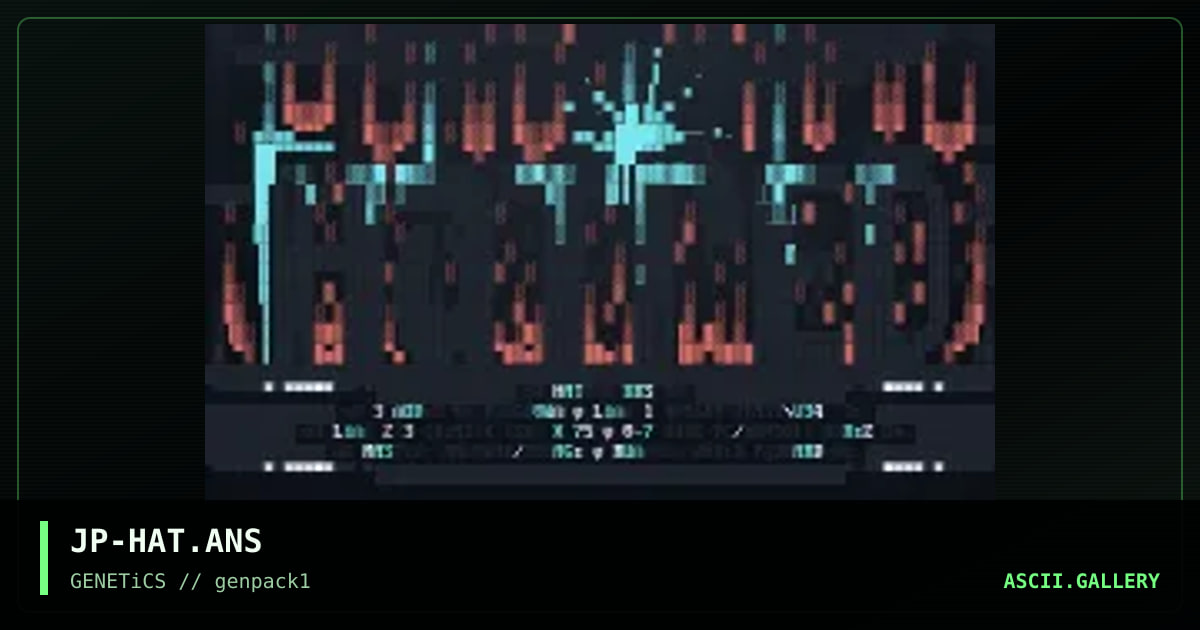 JP-HAT.ANS, by jump, 1995