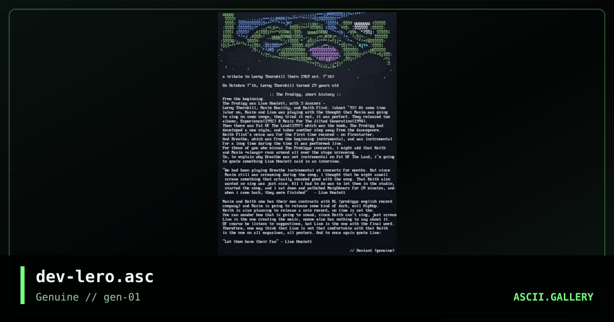dev-lero.asc, by deviant, 1998