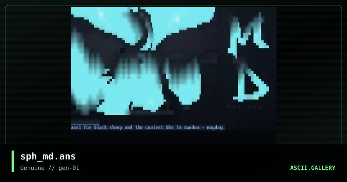 mayday, by sephiroth, 1998