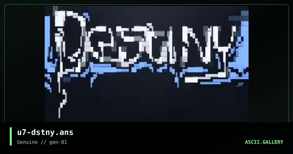 destiny, by undertaker, 1998