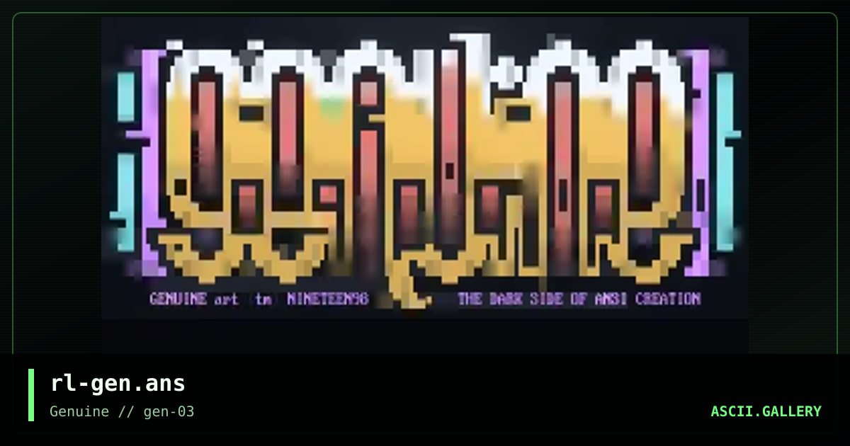gen3, by rawlock, 1999