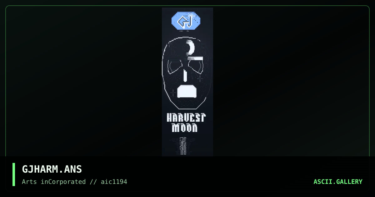 GJHARM.ANS, by grimjack, 1994