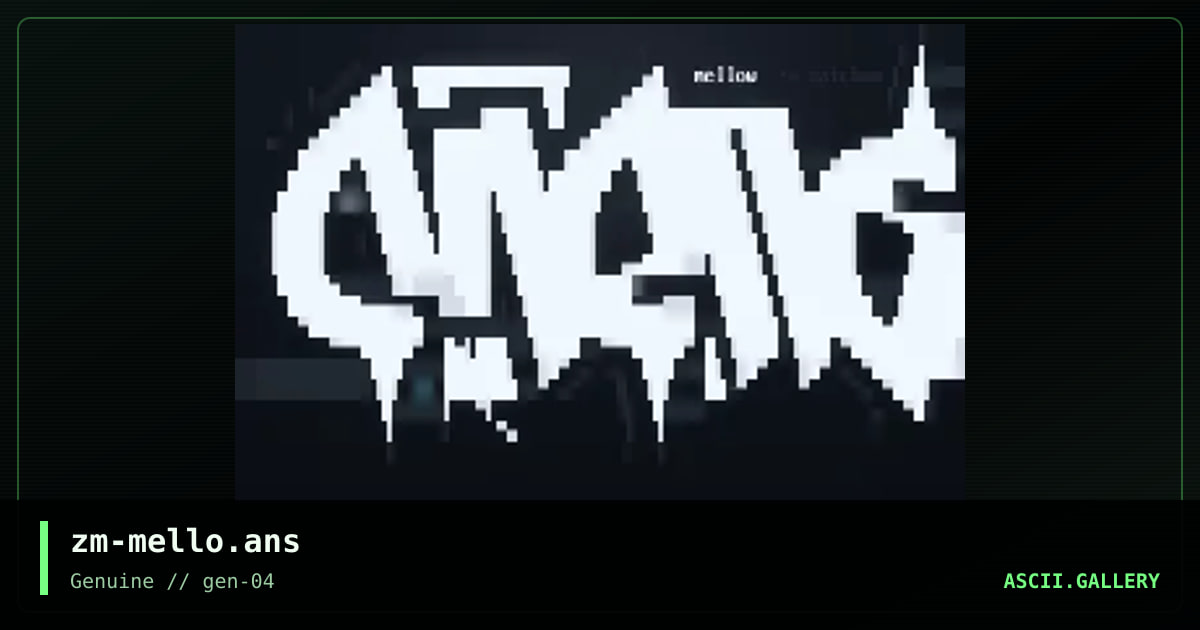 zm-mello.ans, by zatchmo, 1999
