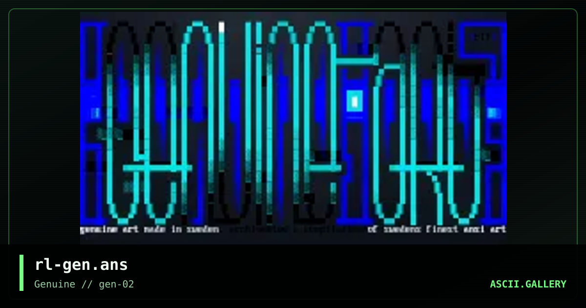 genuine, by rawlock, 1999