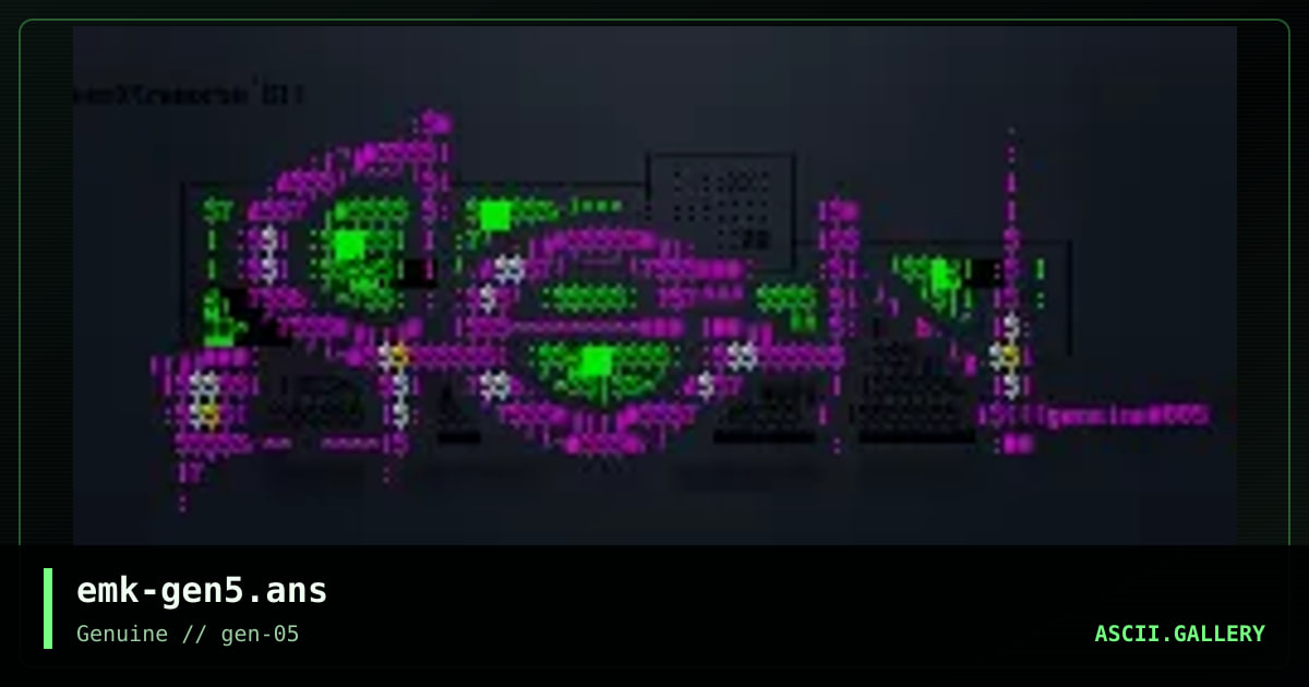 emk-gen5.ans, by emok, 1999