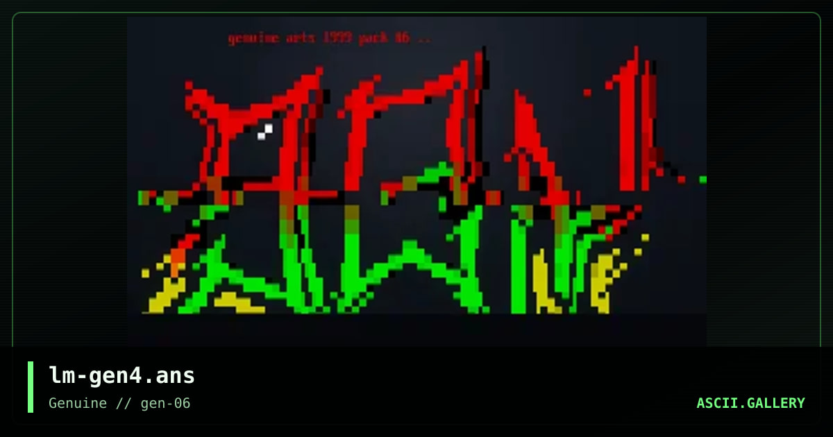 lm-gen4.ans, by lichmistress, 1999