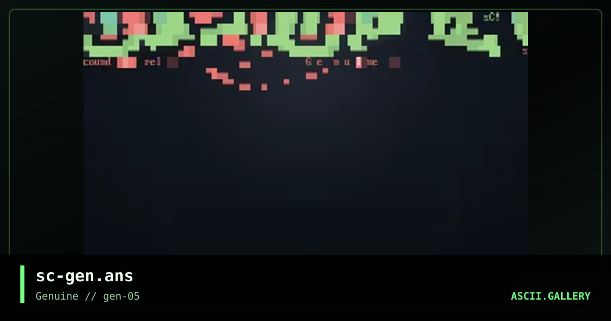 sc-gen.ans, by scoundrel, 1999