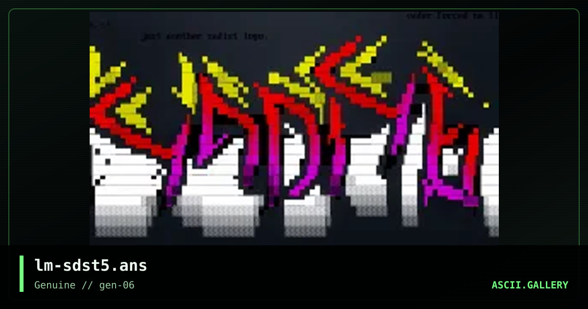 lm-sdst5.ans, by lichmistress, 1999