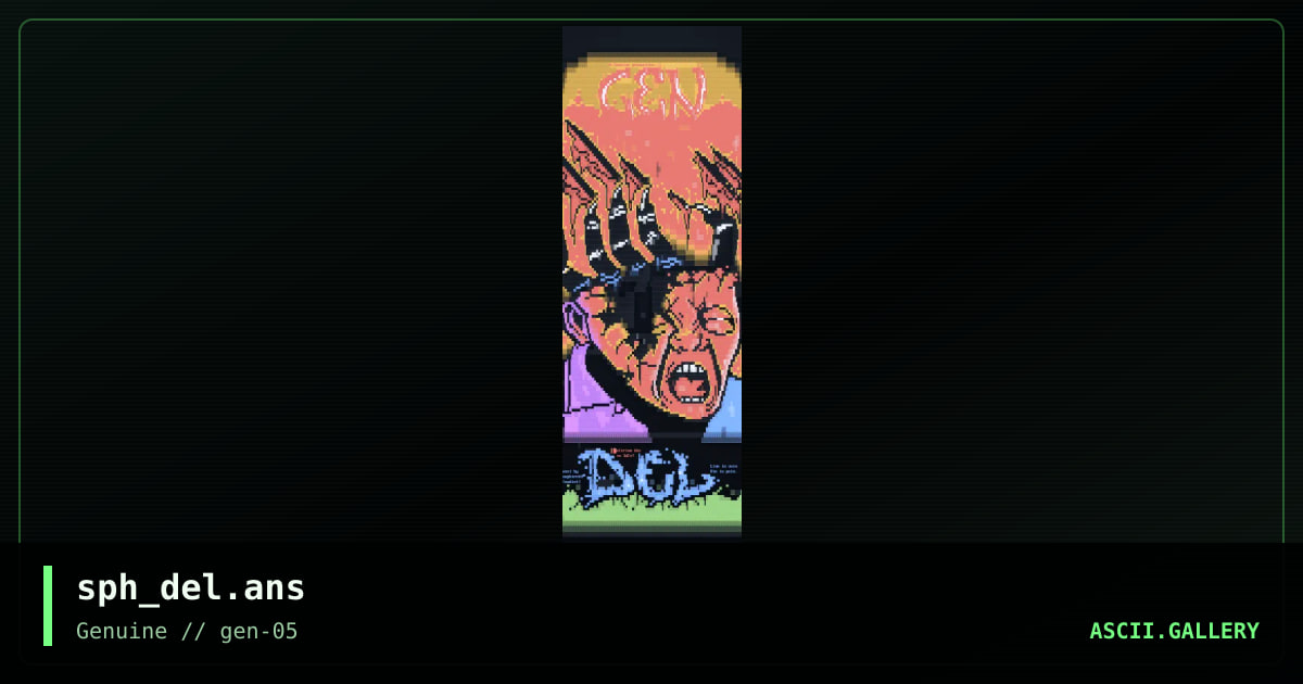 delirium bbs, by sephiroth, 1999