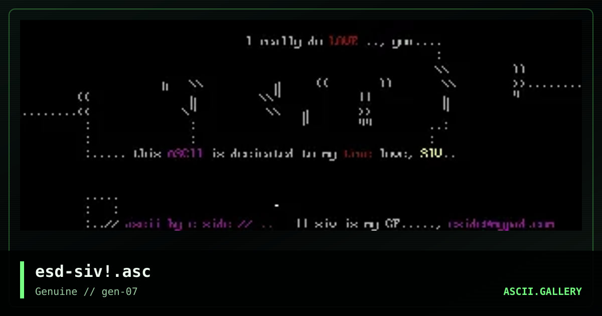 esd-siv!.asc, by e side, 1999