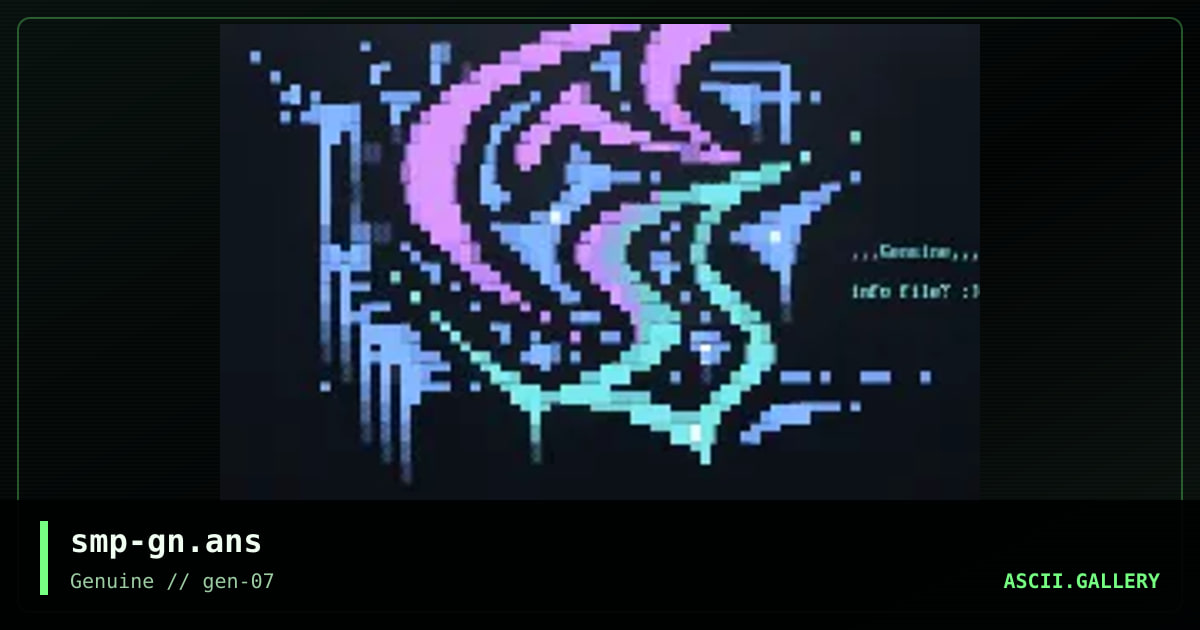 smp-gn.ans, by shrimp, 1999