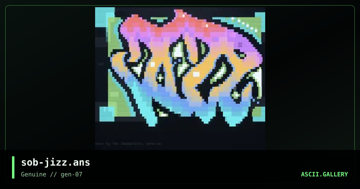 Jizz., by somberlain, 1999