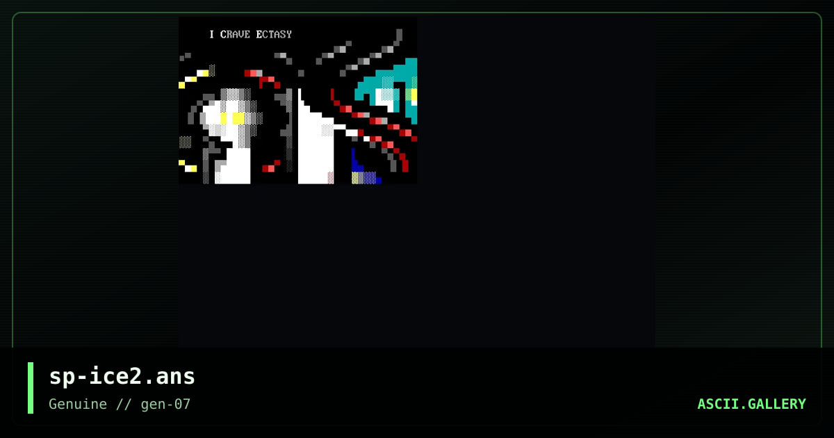 sp-ice2.ans, by spear, 1999