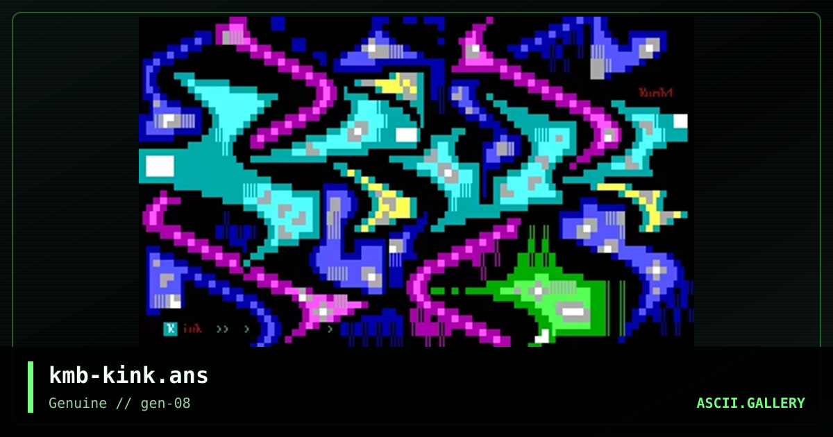 kmb-kink.ans, by kumb4, 1999